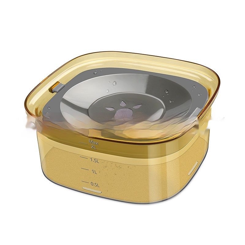 Pet Water Bowl - 2L Water Capacity along with Food capacity