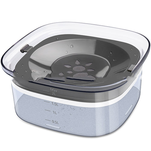 Pet Water Bowl - 2L Water Capacity along with Food capacity