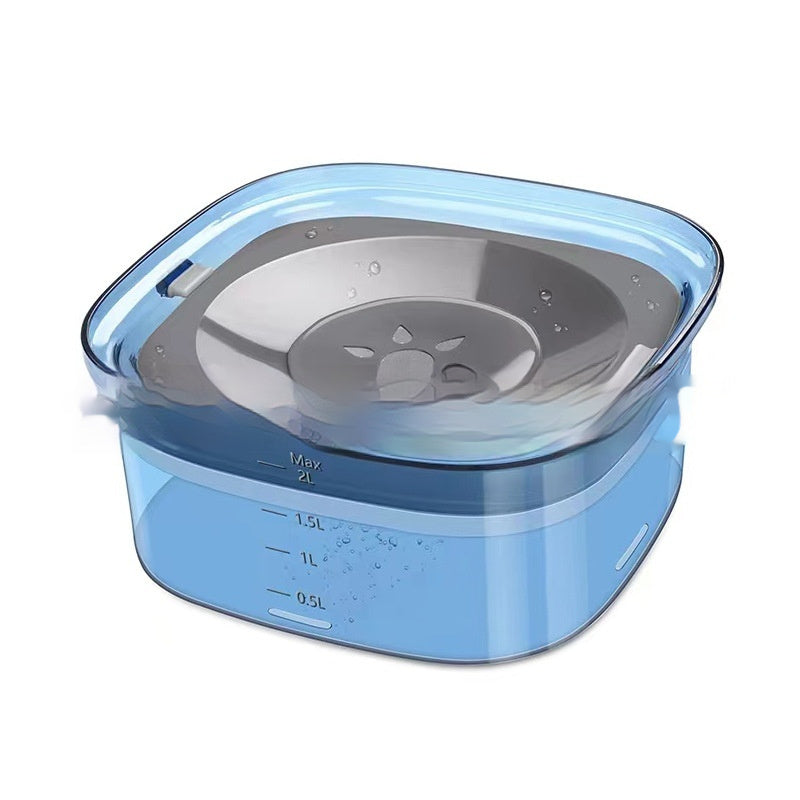 Pet Water Bowl - 2L Water Capacity along with Food capacity