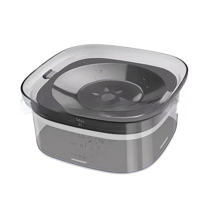 Pet Water Bowl - 2L Water Capacity along with Food capacity