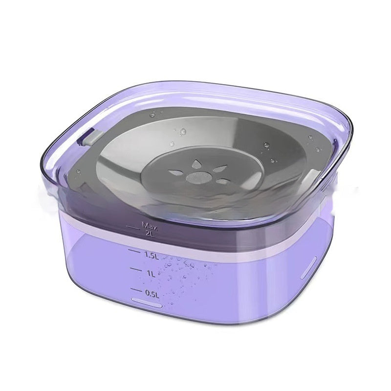 Pet Water Bowl - 2L Water Capacity along with Food capacity