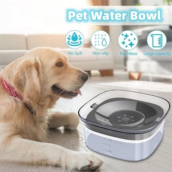 Pet Water Bowl - 2L Water Capacity along with Food capacity