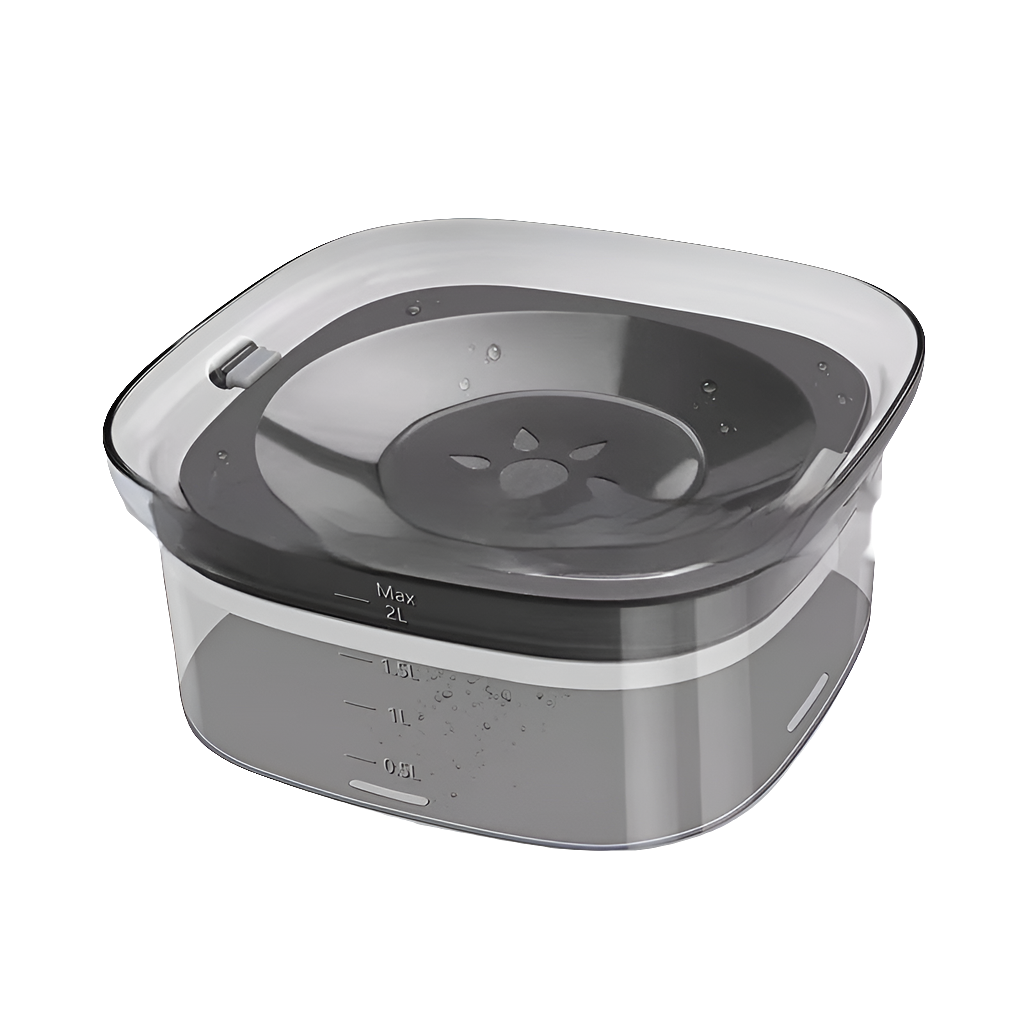 Pet Water Bowl - 2L Water Capacity along with Food capacity