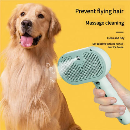 Electric stream massage comb for Pets